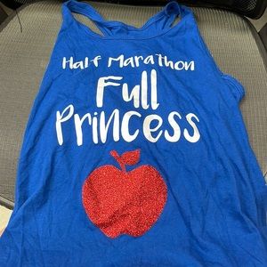 Snow White inspired running tank top